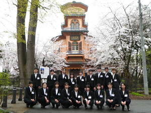 三層楼見学